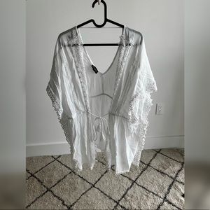 Lace Detail Cover Up